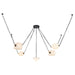 Alora Canada - LED Chandelier - Mineral - Urban Bronze/Alabaster- Union Lighting Luminaires Decor
