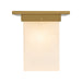 Alora Canada - One Light Flush Mount - Mineral - Patina Brass/Alabaster- Union Lighting Luminaires Decor