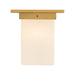 Alora Canada - One Light Flush Mount - Mineral - Patina Brass/Opal Glass- Union Lighting Luminaires Decor