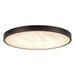 Alora Canada - LED Flush Mount - Evelyn - Matte Black/Alabaster- Union Lighting Luminaires Decor