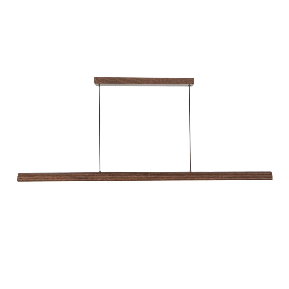 Alora Canada - LED Linear Pendant - Dottie - Walnut- Union Lighting Luminaires Decor