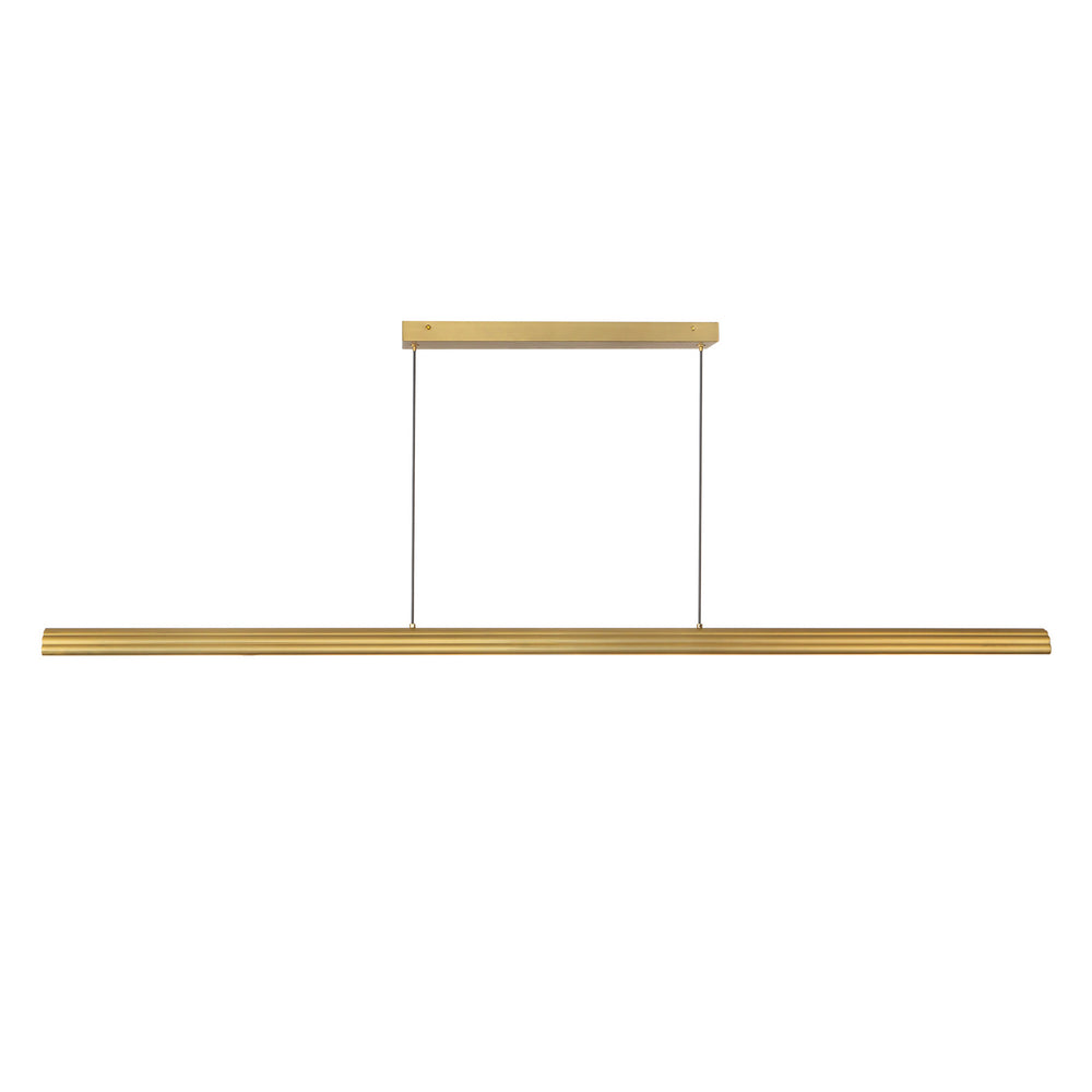 Alora Canada - LED Linear Pendant - Dottie - Brushed Gold- Union Lighting Luminaires Decor