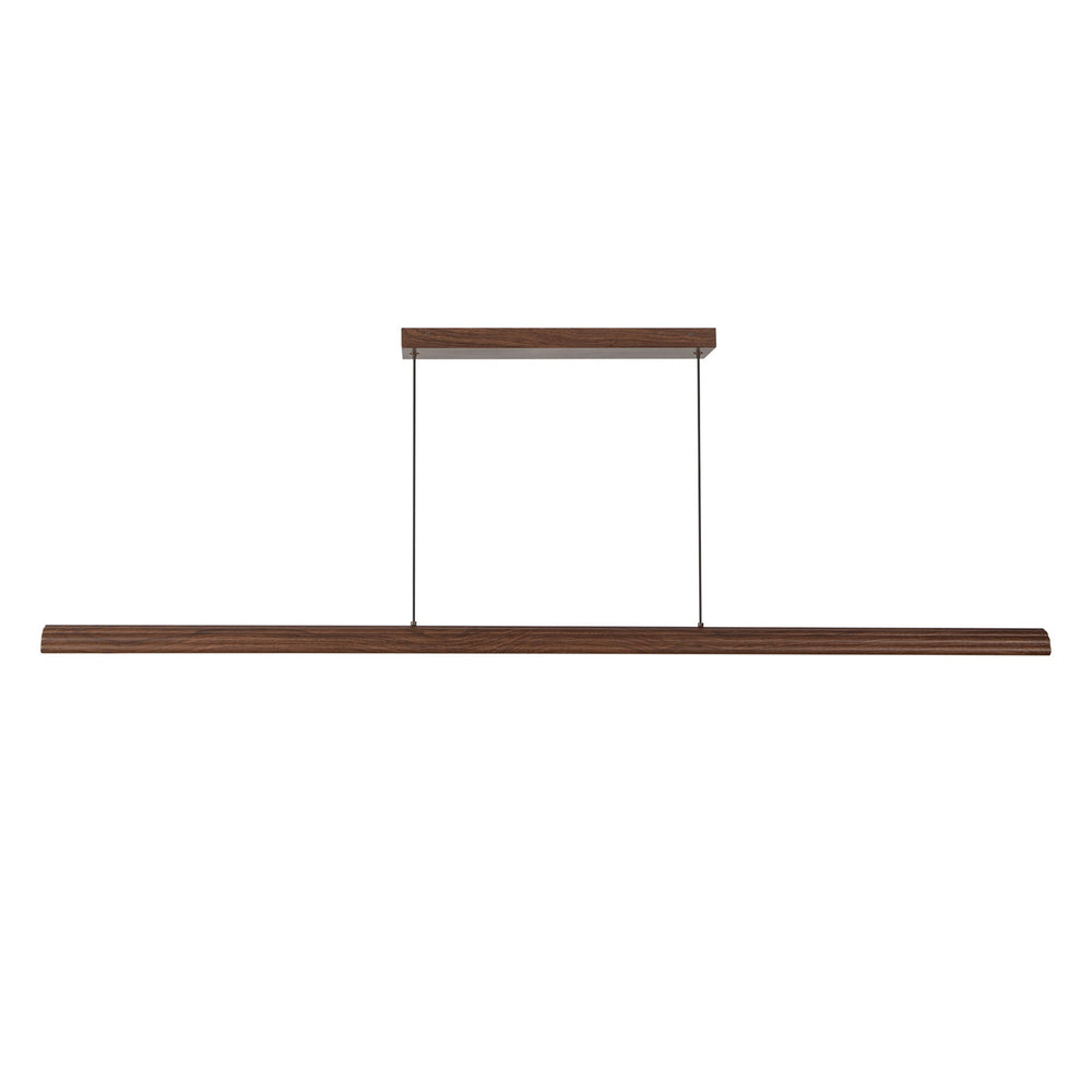 Alora Canada - LED Linear Pendant - Dottie - Walnut- Union Lighting Luminaires Decor