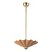Alora Canada - LED Pendant - Furrow - Peach- Union Lighting Luminaires Decor