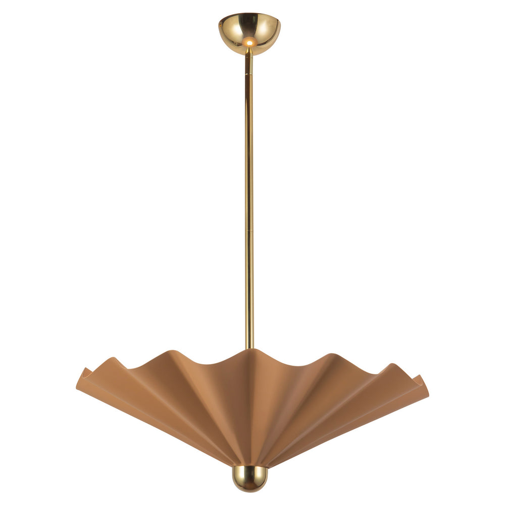 Alora Canada - LED Pendant - Furrow - Peach- Union Lighting Luminaires Decor