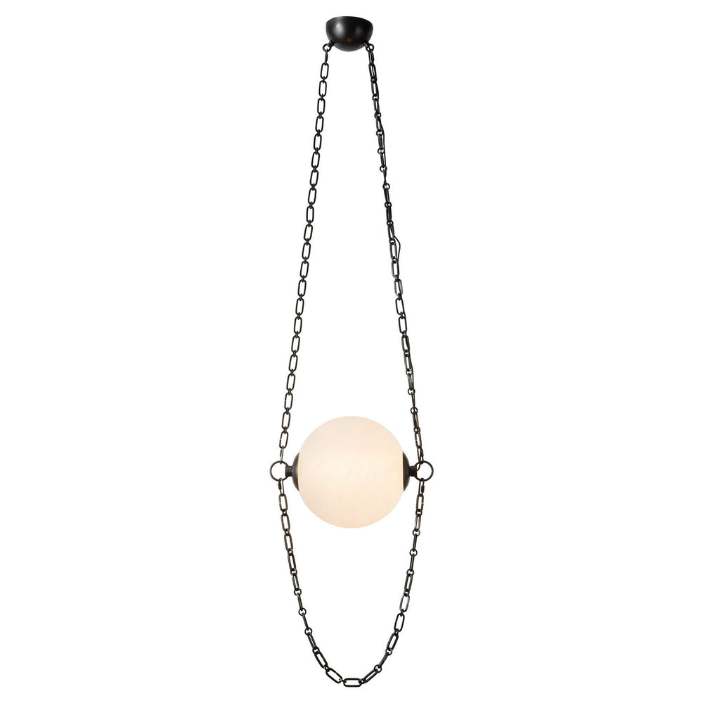 Alora Canada - LED Pendant - Petra - Urban Bronze/Cloud Glass- Union Lighting Luminaires Decor