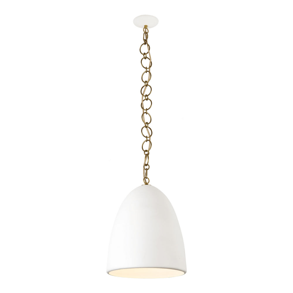Alora Canada - One Light Pendant - Grant - Antique White- Union Lighting Luminaires Decor