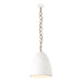 Alora Canada - One Light Pendant - Grant - Antique White- Union Lighting Luminaires Decor