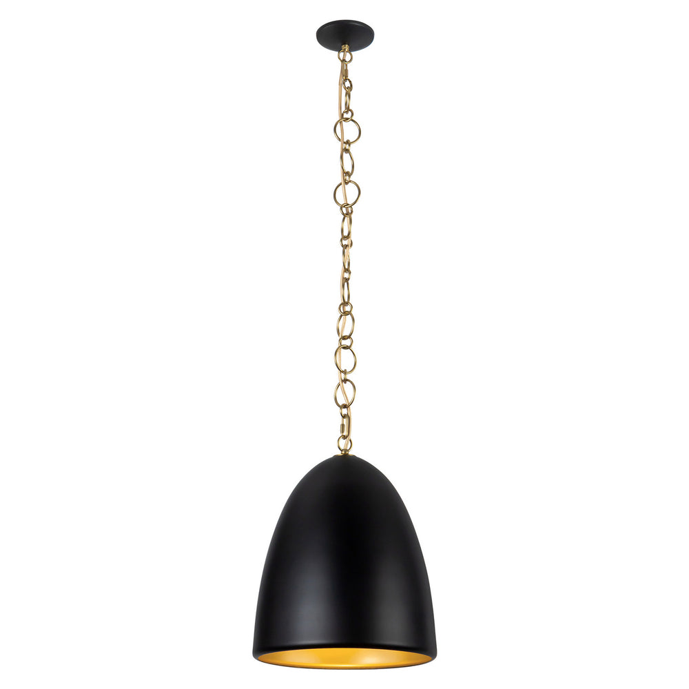 Alora Canada - One Light Pendant - Grant - Matte Black- Union Lighting Luminaires Decor