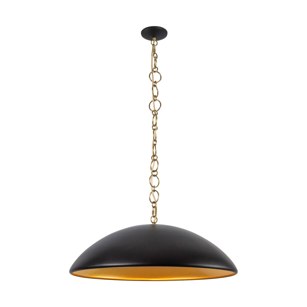 Alora Canada - One Light Pendant - Grant - Matte Black- Union Lighting Luminaires Decor