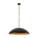 Alora Canada - One Light Pendant - Grant - Matte Black- Union Lighting Luminaires Decor