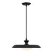 Alora Canada - One Light Pendant - Minori - Glossy Black- Union Lighting Luminaires Decor