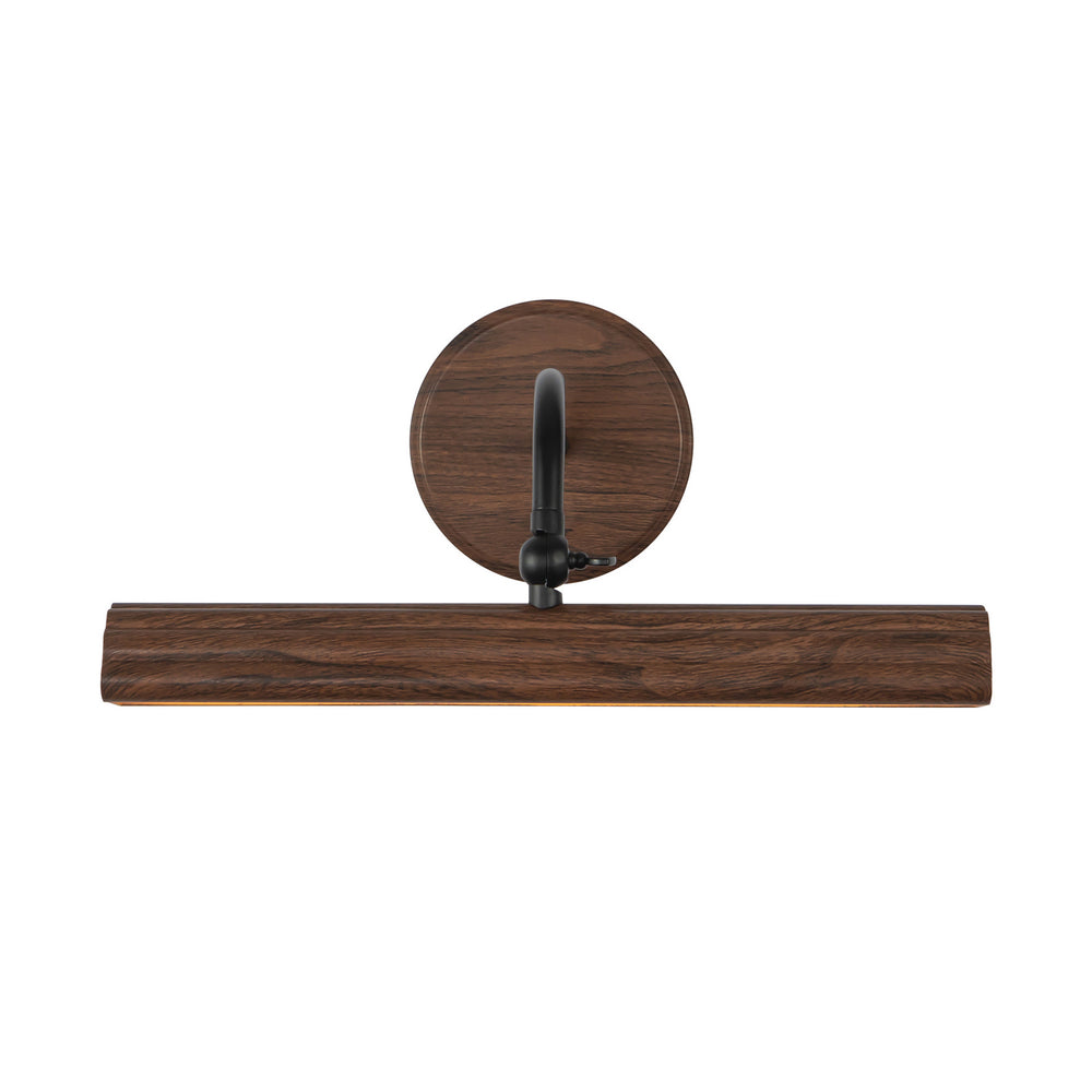 Alora Canada - LED Picture Light - Dottie - Walnut- Union Lighting Luminaires Decor
