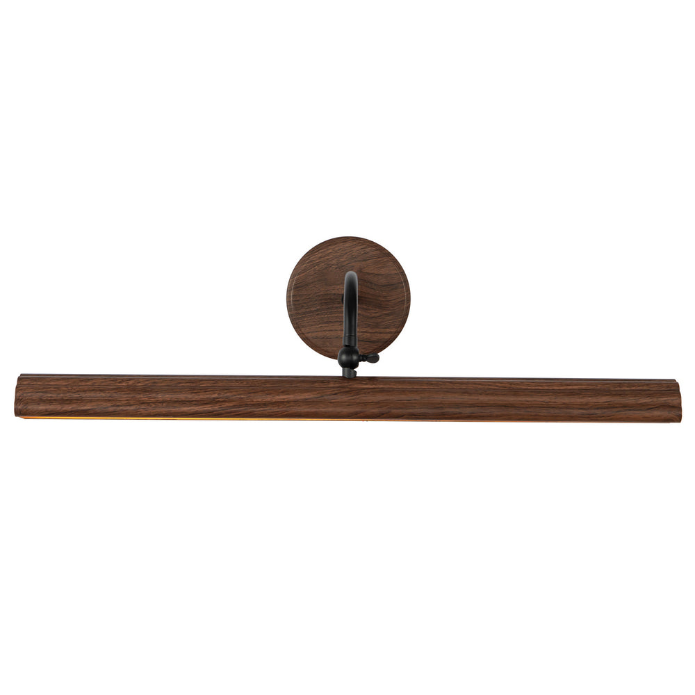Alora Canada - LED Picture Light - Dottie - Walnut- Union Lighting Luminaires Decor