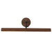 Alora Canada - LED Picture Light - Dottie - Walnut- Union Lighting Luminaires Decor