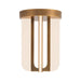 Alora Canada - LED Semi-Flush Mount - Anders - Vintage Brass- Union Lighting Luminaires Decor
