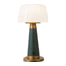Alora Canada - LED Table Lamp - Clemence - Pine Green- Union Lighting Luminaires Decor