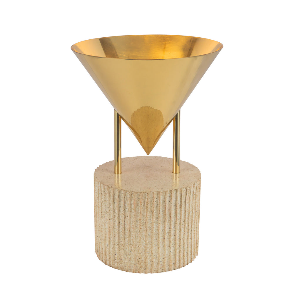 Alora Canada - One Light Table Lamp - Versus - Patina Brass- Union Lighting Luminaires Decor