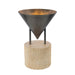 Alora Canada - One Light Table Lamp - Versus - Aged Steel- Union Lighting Luminaires Decor
