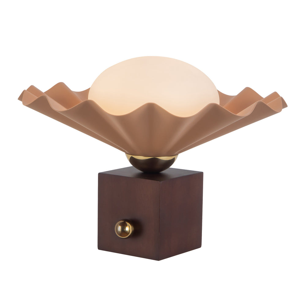 Alora Canada - One Light Table Lamp - Furrow - Peach- Union Lighting Luminaires Decor