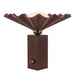 Alora Canada - One Light Table Lamp - Furrow - Burgundy- Union Lighting Luminaires Decor