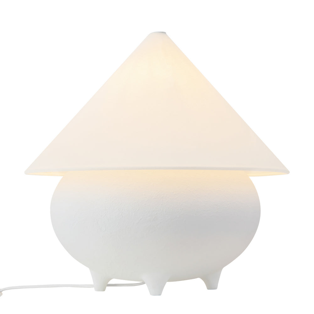 Alora Canada - One Light Table Lamp - Rowan - Antique White/White Linen- Union Lighting Luminaires Decor