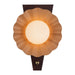 Alora Canada - One Light Wall Sconce - Furrow - Peach- Union Lighting Luminaires Decor