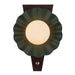 Alora Canada - One Light Wall Sconce - Furrow - Pine Green- Union Lighting Luminaires Decor