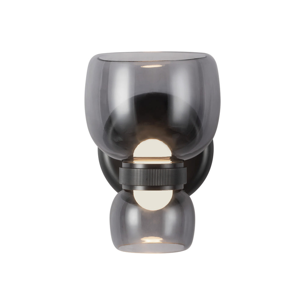 Alora Canada - LED Bathroom Vanity - Sutton - Urban Bronze/Smoked Glass- Union Lighting Luminaires Decor
