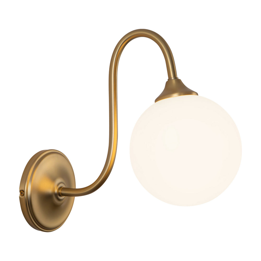 Alora Canada - One Light Bathroom Vanity - Bancroft - Brushed Gold- Union Lighting Luminaires Decor