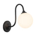 Alora Canada - One Light Bathroom Vanity - Bancroft - Matte Black- Union Lighting Luminaires Decor