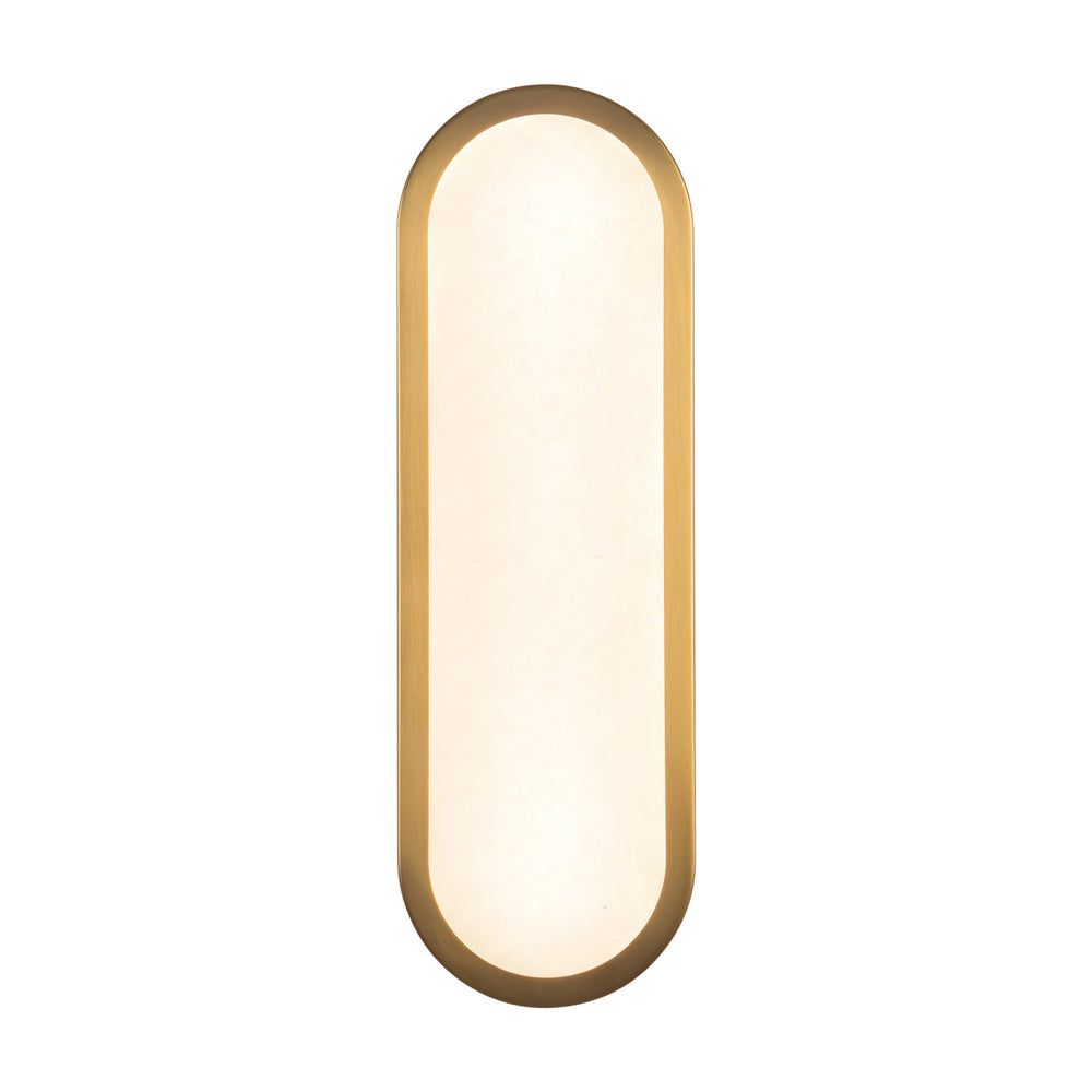 Alora Canada - LED Bathroom Vanity - Evelyn - Brushed Gold/Alabaster- Union Lighting Luminaires Decor