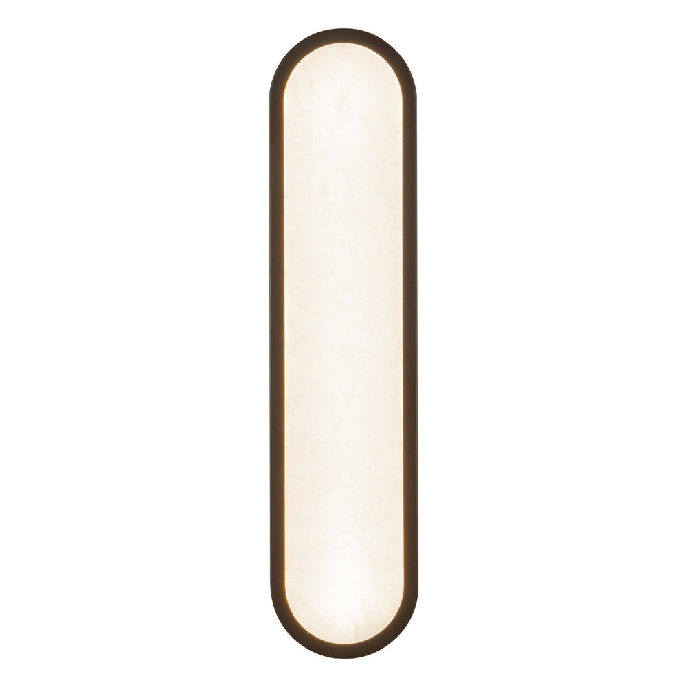 Alora Canada - LED Bathroom Vanity - Evelyn - Matte Black/Alabaster- Union Lighting Luminaires Decor