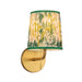 Alora Canada - One Light Bathroom Vanity - Scout - Brushed Gold/Green Linen- Union Lighting Luminaires Decor