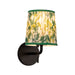 Alora Canada - One Light Bathroom Vanity - Scout - Matte Black/Green Linen- Union Lighting Luminaires Decor
