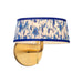 Alora Canada - Two Light Bathroom Vanity - Scout - Brushed Gold/Blue Linen- Union Lighting Luminaires Decor