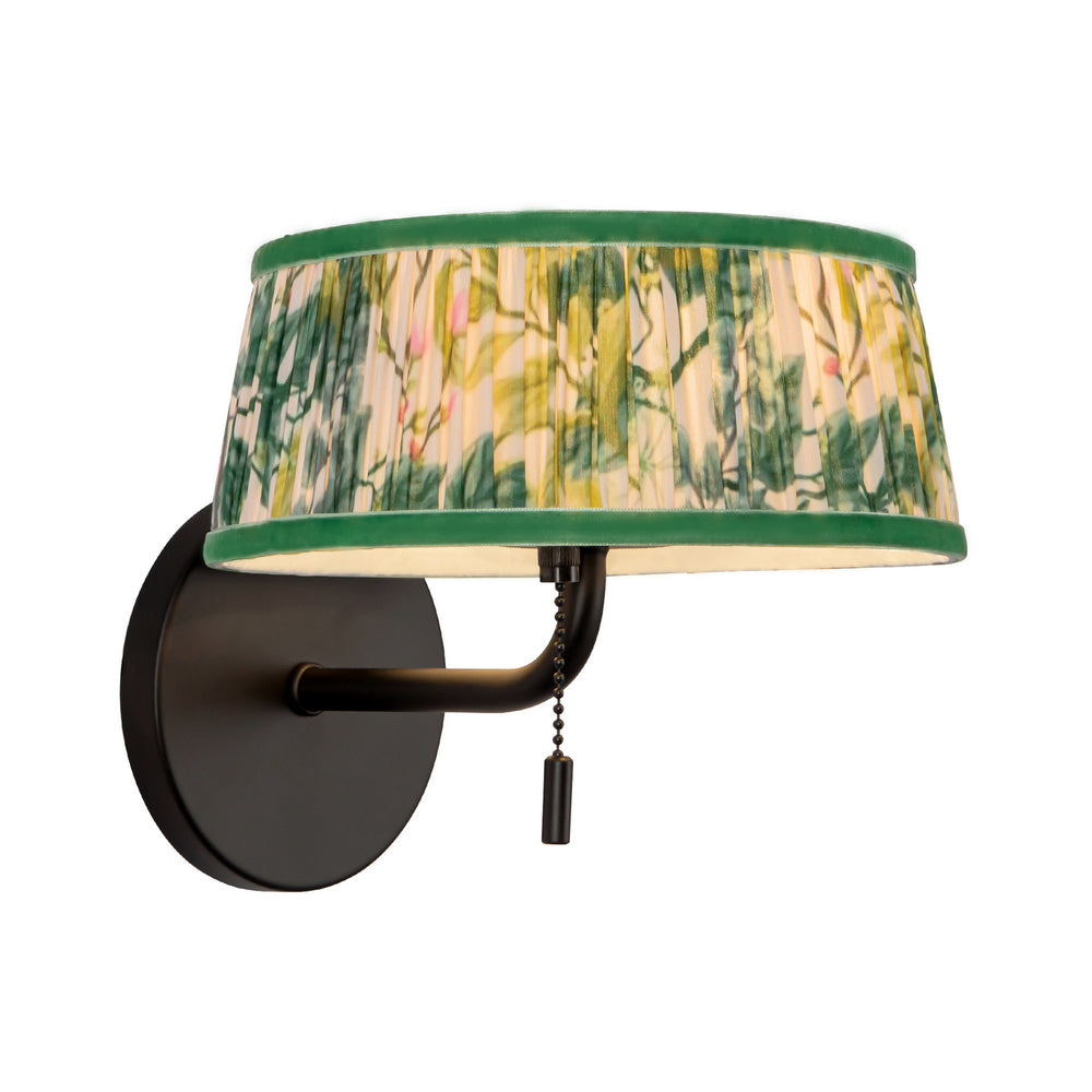 Alora Canada - Two Light Bathroom Vanity - Scout - Matte Black/Green Linen- Union Lighting Luminaires Decor