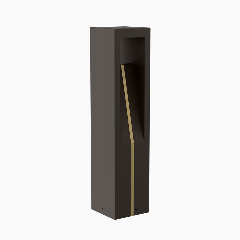 W.A.C. Canada - LED Bollard - Cubical - Bronze on Aluminum- Union Lighting Luminaires Decor