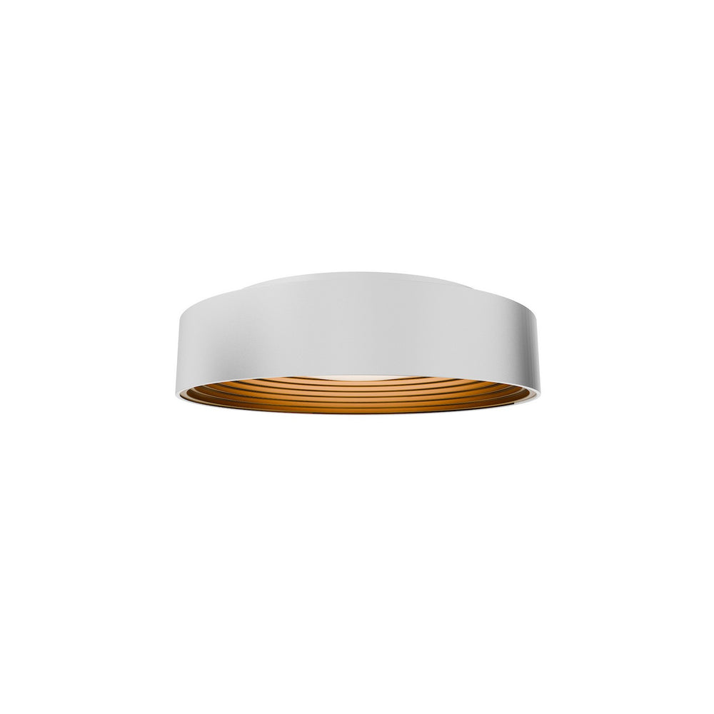 W.A.C. Canada - LED Flush Mount - Gaston - White/Gold- Union Lighting Luminaires Decor