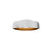 W.A.C. Canada - LED Flush Mount - Gaston - White/Gold- Union Lighting Luminaires Decor
