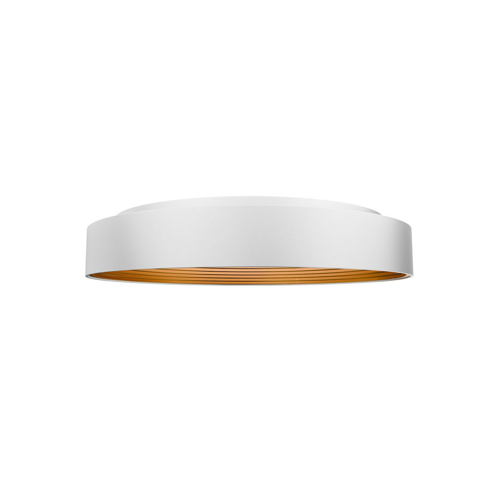 W.A.C. Canada - LED Flush Mount - Gaston - White/Gold- Union Lighting Luminaires Decor