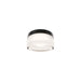 W.A.C. Canada - LED Outdoor Flush Mount - Balto Ii - Black- Union Lighting Luminaires Decor