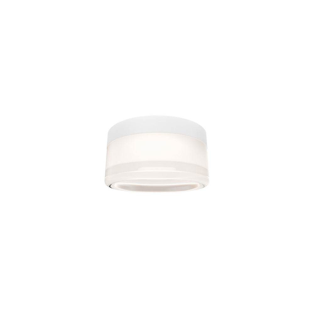 W.A.C. Canada - LED Outdoor Flush Mount - Balto Ii - White- Union Lighting Luminaires Decor