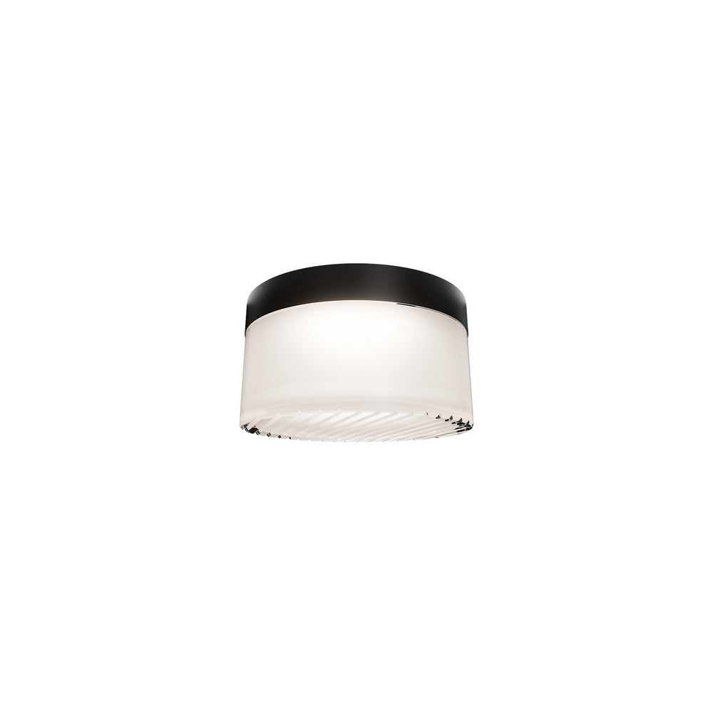 W.A.C. Canada - LED Outdoor Flush Mount - Balto Iii - Black- Union Lighting Luminaires Decor