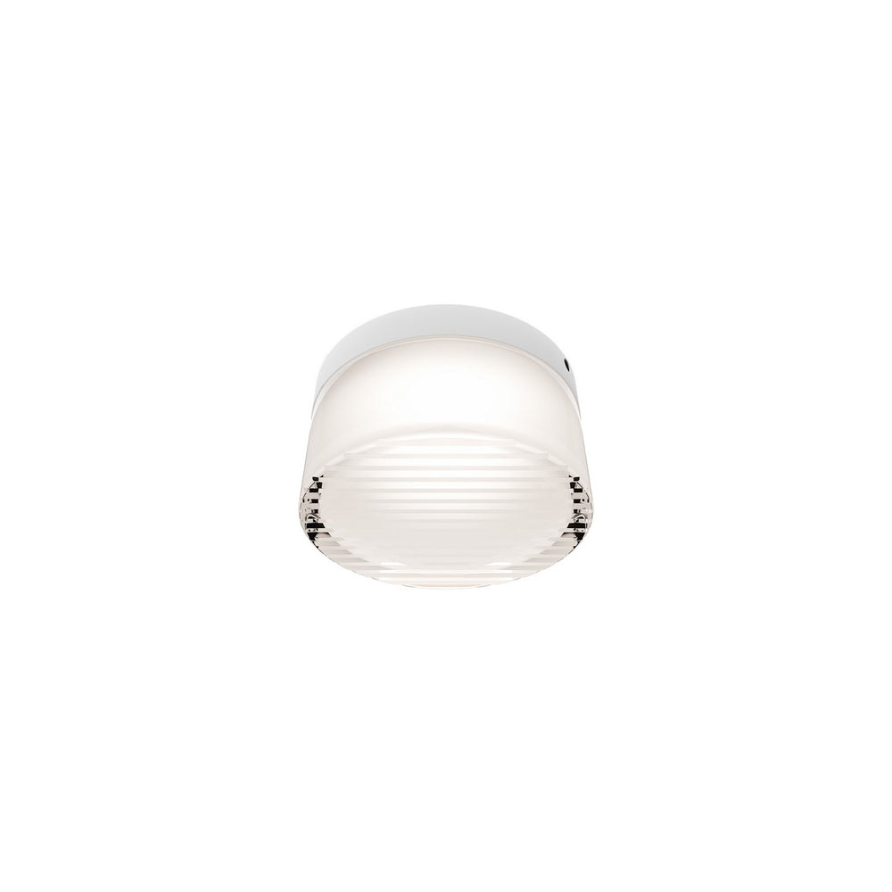 W.A.C. Canada - LED Outdoor Flush Mount - Balto Iii - White- Union Lighting Luminaires Decor