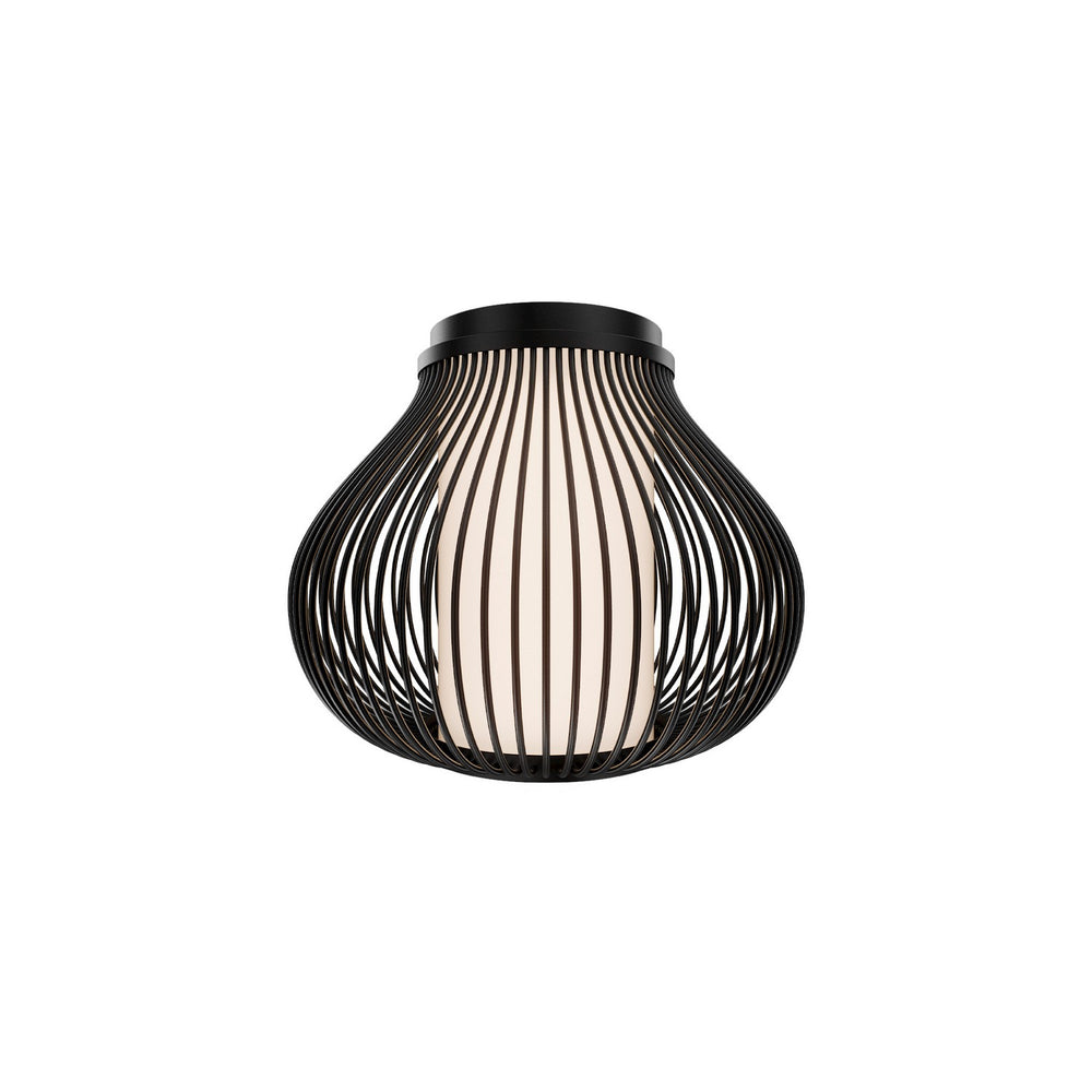 W.A.C. Canada - LED Outdoor Flush Mount - Poppin - Black- Union Lighting Luminaires Decor