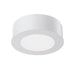 W.A.C. Canada - LED Duet Button - Duet - WHITE- Union Lighting Luminaires Decor