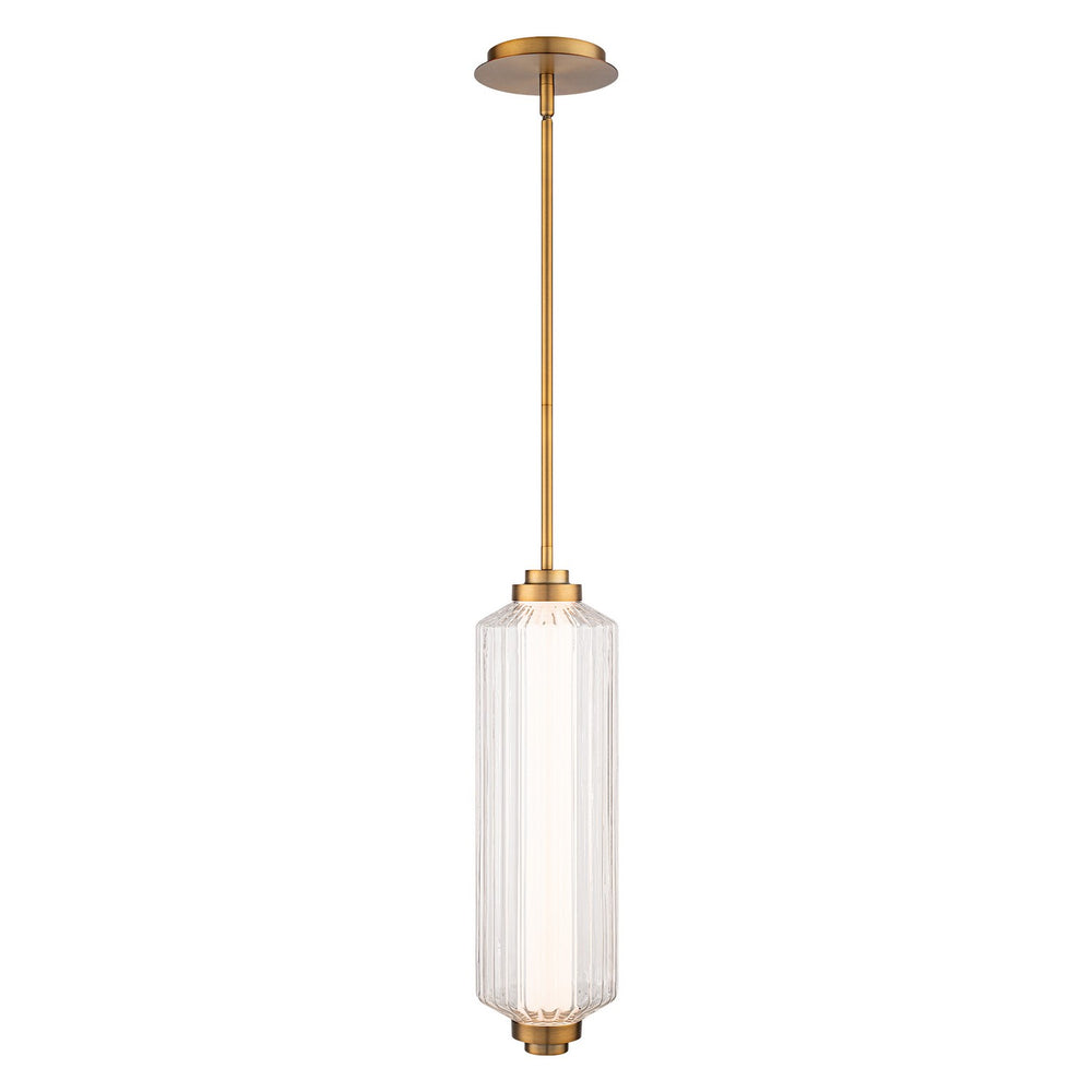 W.A.C. Canada - LED Pendant - Portos - Aged Brass- Union Lighting Luminaires Decor