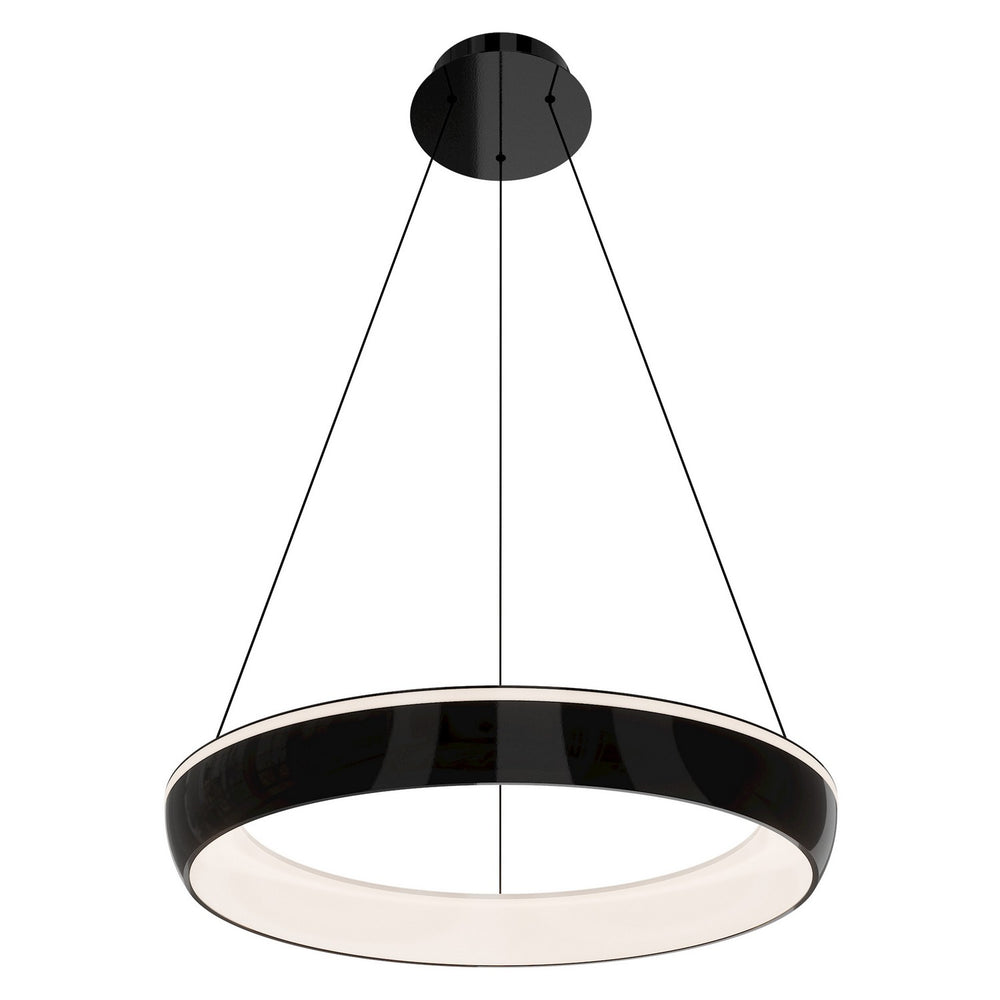 W.A.C. Canada - LED Pendant - Ringwall - Black Chrome- Union Lighting Luminaires Decor