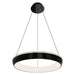 W.A.C. Canada - LED Pendant - Ringwall - Black Chrome- Union Lighting Luminaires Decor